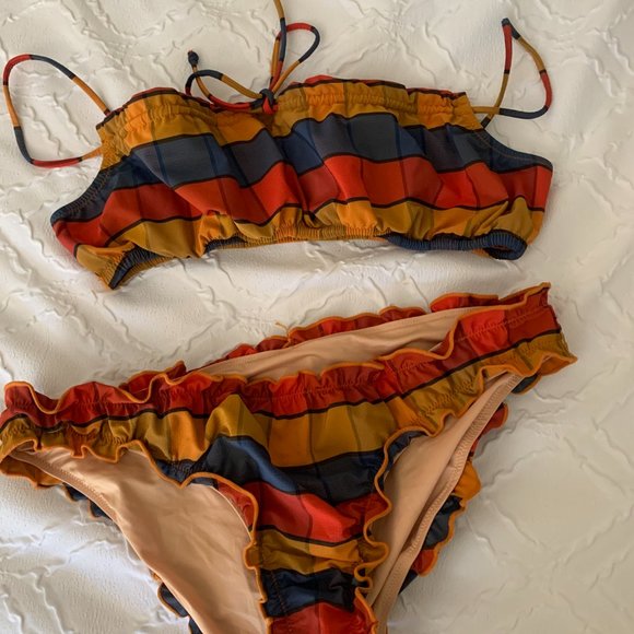 Madewell Other - Madewell Rainbow Bikini Set